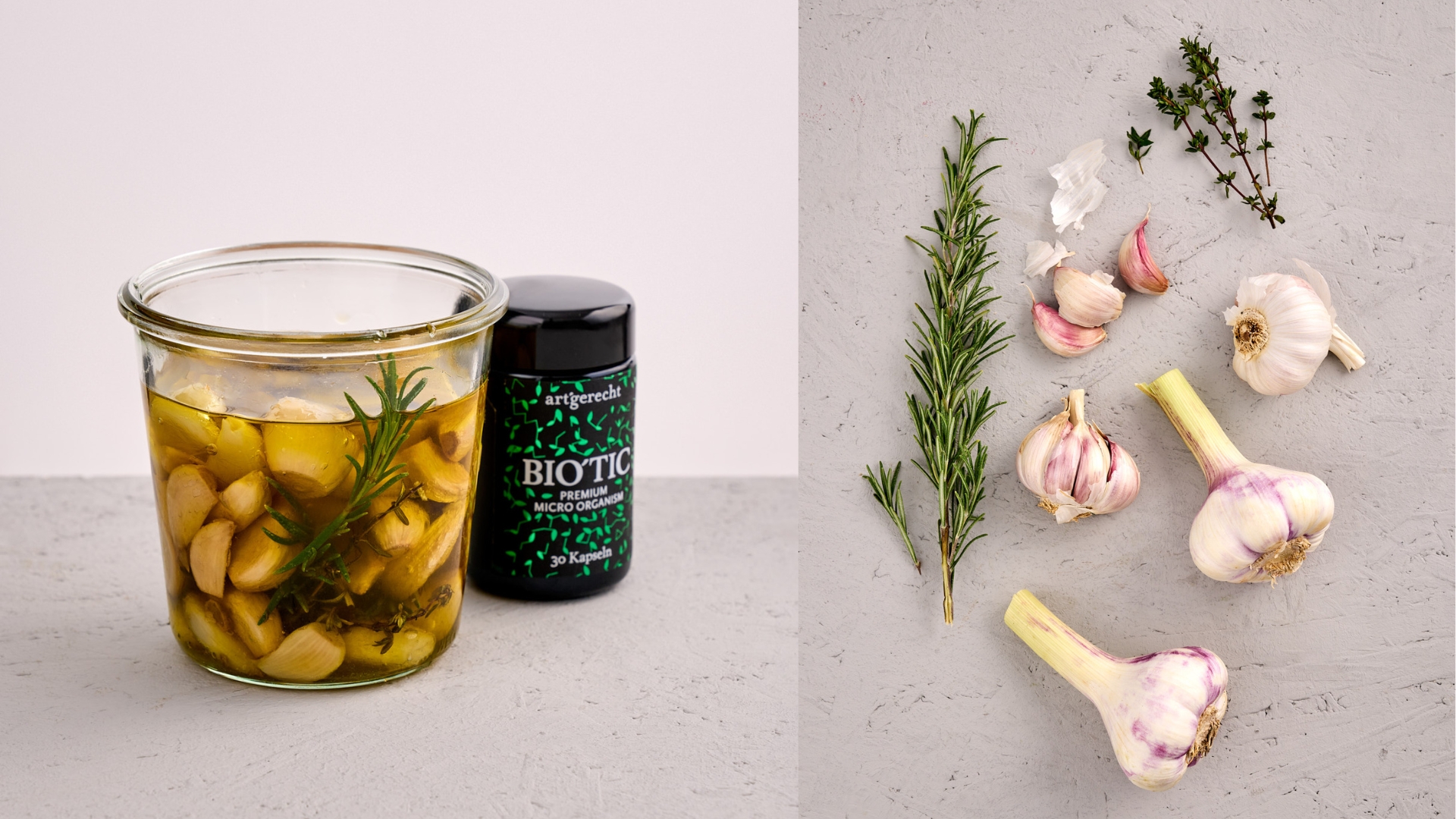 Home-made confit garlic: Intense flavor & long shelf life