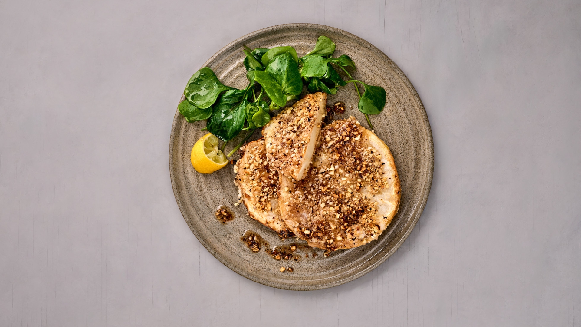 Celery schnitzel - Delicious, healthy and easy to serve with salad